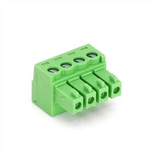 آسان کنکشن کے لیے پی سی بی پلگ ایبل ٹرمینل بلاک